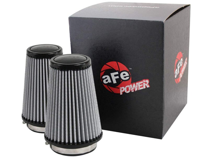 aFe POWER Magnum FORCE Intake Replacement Air Filter w/Pro DRY S Media - 3.50" Inlet, 7" Tall - #21-90069M - Image 1